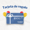 Tarjeta de regalo - $500.00
