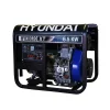 GENERADOR A DIESEL HYUNDAI 6500 WATTS MOTOR 12 HP MONOFÁSICO