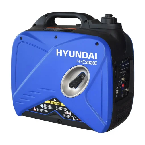 GENERADOR INVERTER HYUNDAI PORTATIL A GASOLINA 1600W/60HZ – HYE2020I