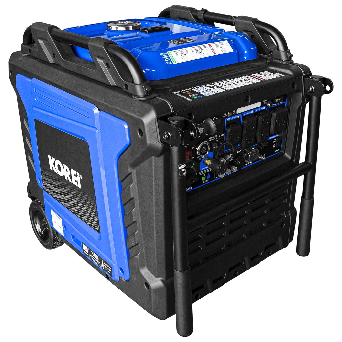 TITAN10500I-1 nuevo producto!! generador hyundai trifuel funciona con gas natural, gas lp y gasolina 10500w titan10500i