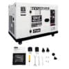 generador estacionario diesel hyundai 9.8kw 17hp ultra100