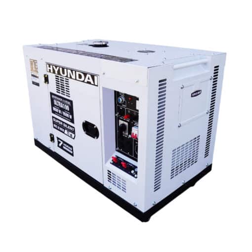 generador estacionario diesel hyundai 9.8kw 17hp ultra100