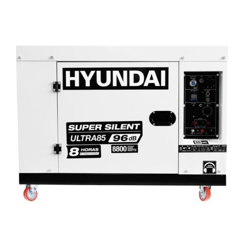 generador estacionario diesel hyundai 8.8kw 17hp ultra85