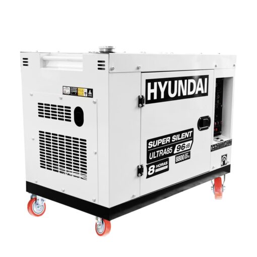 generador estacionario diesel hyundai 8.8kw 17hp ultra85