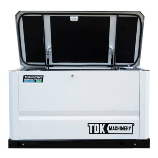generador estacionario tdk trifasico 22kw de gas natural y gas lp tdkge25ng