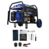 generador profesional hyundai con motor de 18hp 10kw 110/220v thor10000