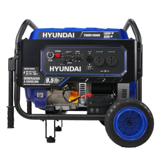 generador profesional hyundai con motor de 18hp 10kw 110/220v thor10000