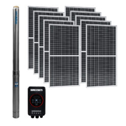 bomba de agua solar hyundai 5hp 8 paneles solares sun500x (copia)