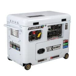 generador profesional ultra silencioso tdk 9.0kw motor 14.5hp 110v/220v trifuel gasolina gas natural y gas lp atlas95tf ss