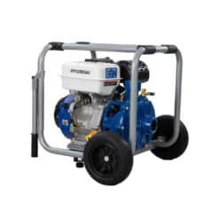 bomba de agua agricola hyundai 15hp 2x2 doble impulsor muy anta presion gasolina hywf2015